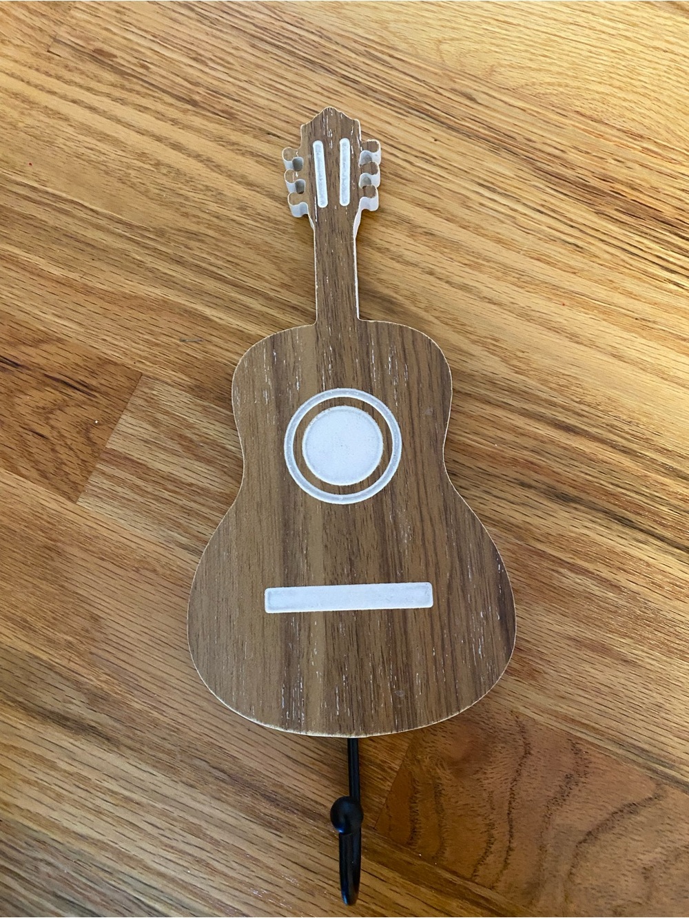 Woodtone Guitar Wall Hook - Brown